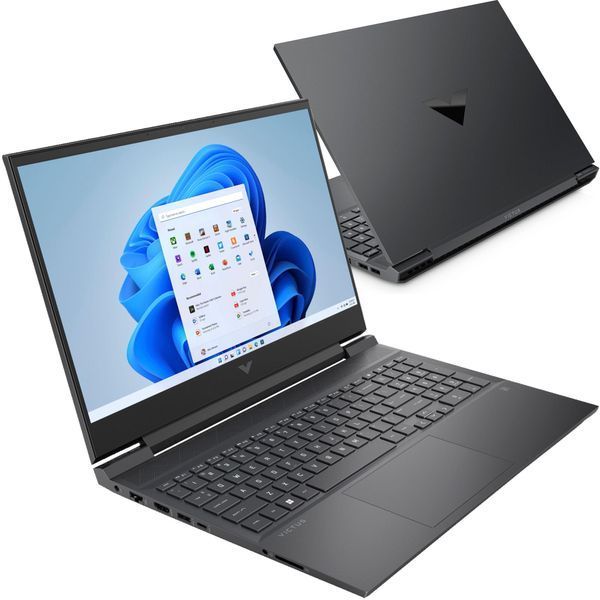 Ноутбук HP Victus 16-D1183NW (74J65EA), 16.1" / IPS / 144 Гц / Intel Core i5-12500H /RAM 16 ГБ / SSD 512 ГБ / RTX3050Ti / DOS / Темно-сірий