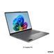 Ноутбук Lenovo IdeaPad Pro 5 14AGP11 (83SG0013RM), AMD Ryzen AI 7 450 / 14" / OLED / 120 Гц / RAM 24 ГБ LPDDR5X / SSD 1 ТБ / AMD Radeon 860M / Без ОС / Сірий