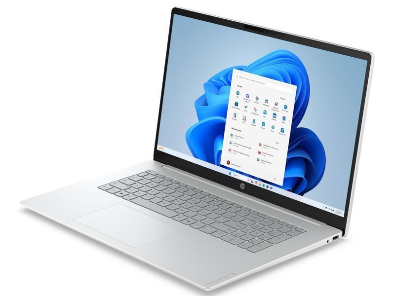 Ноутбук Hp OmniBook 3 (D87CWEAABB), AMD Ryzen 5 40 / 17.3" / RAM 16 ГБ LPDDR5 / SSD 256 ГБ / AMD Radeon 610M / Без ОС / Сріблястий