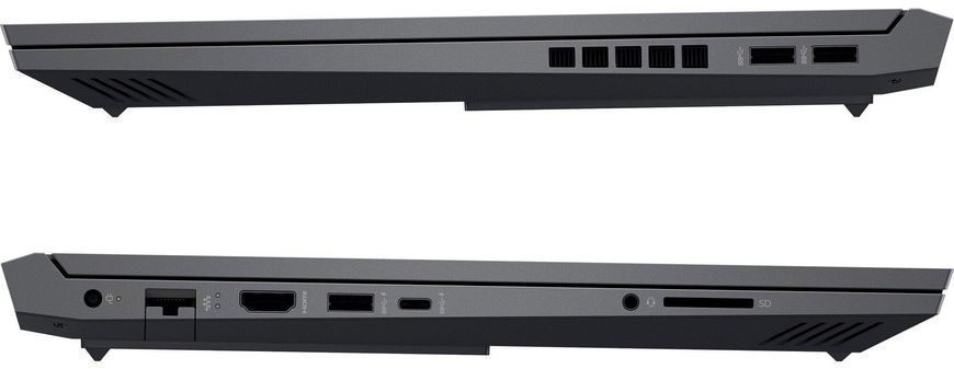 Ноутбук HP Victus 16-D1183NW (74J65EA), 16.1" / IPS / 144 Гц / Intel Core i5-12500H /RAM 16 ГБ / SSD 512 ГБ / RTX3050Ti / DOS / Темно-сірий