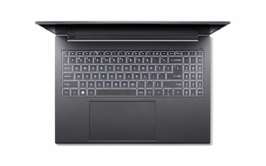 Ноутбук Acer Aspire 16 AI A16-61M-R431 (NX.JLLEP.00C), Ryzen AI 5 330 / 16&Prime; / RAM 16 ГБ / SSD 512 ГБ / Windows 11 Home / Сірий