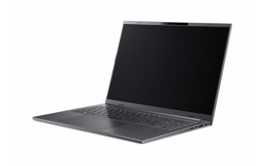 Ноутбук Acer Aspire 16 AI A16-61M-R431 (NX.JLLEP.00C), Ryzen AI 5 330 / 16&Prime; / RAM 16 ГБ / SSD 512 ГБ / Windows 11 Home / Сірий