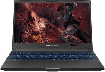 Ноутбук DREAMMACHINES RT3080-15PL55 (RT3080-15PL55), AMD Ryzen 9 6900HX / 15.6" / 240 Гц / RAM 16 ГБ DDR5 / SSD 1ТБ / AMD Radeon 680M + RTX 3080 / Без ОС / Чорний