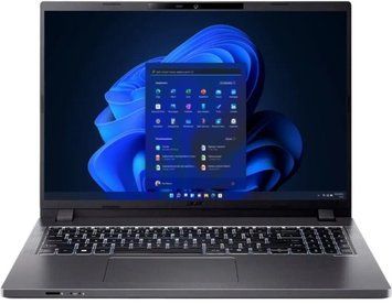 Ноутбук Acer TravelMate P2 (NX.BQQEP.002), Intel Core Ultra 5 125H / 14" / RAM 16 ГБ DDR5 / SSD 512 ГБ / Intel Arc Graphics / Windows 11 Pro / Сірий