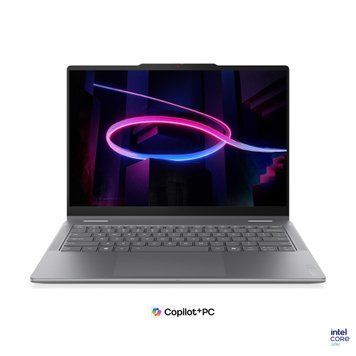 Ноутбук 2-in-1 Lenovo Yoga 7 14IPH11 (83TC0085RM), Intel Core Ultra 5 322 / 14&Prime; / Touch / OLED / RAM 16 ГБ LPDDR5X / SSD 512 ГБ / Intel Graphics / Windows 11 Home / Сірий