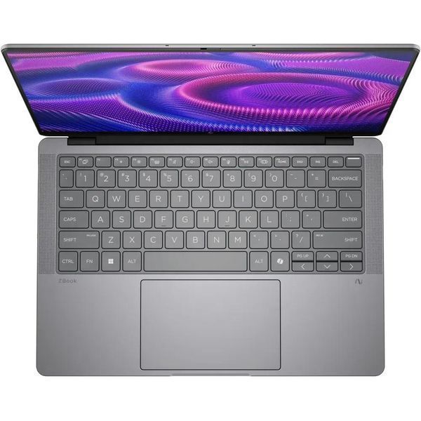 Ноутбук HP ZBook Ultra G1a 14 (C8JH7TTBET), AMD Ryzen AI Max PRO 390 / 14" / RAM 64 ГБ DDR5 / SSD 4 ТБ / AMD Radeon 8050S / Windows 11 Pro / Сріблястий