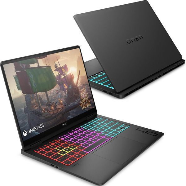Ноутбук HP Omen Transcend 14-fb1216nw, (C1LR9EA) Ultra 9-285H / 14&Prime; / RAM 32 ГБ / SSD 1 ТБ / GeForce RTX 5070 / Windows 11 Home / Чорний