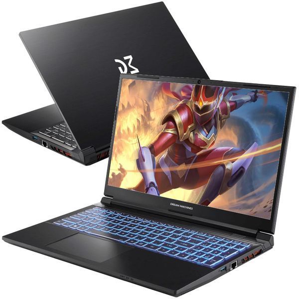 Ноутбук DREAMMACHINES RT3080-15PL55 (RT3080-15PL55), AMD Ryzen 9 6900HX / 15.6" / 240 Гц / RAM 16 ГБ DDR5 / SSD 1ТБ / AMD Radeon 680M + RTX 3080 / Без ОС / Чорний
