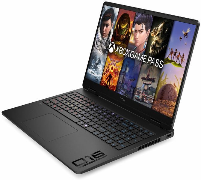 Ноутбук HP HyperX OMEN 16-ap1008nwx (D95X2EA), AMD Ryzen 9 8940HX / 16" / OLED / 165 Гц / RAM 24 ГБ DDR5 / SSD 1 ТБ / AMD Radeon 610M + RTX 5070 / Windows 11 Home / Чорний