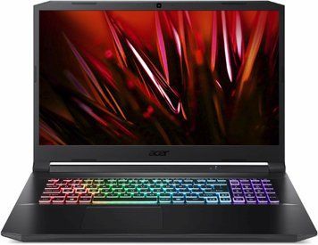 Ноутбук Acer Nitro 5 AN517-41 (NH.QBHEP.006), AMD Ryzen 7 5800H / 17,3&Prime; / RAM 16 ГБ / SSD 1 ТБ / GeForce RTX 3080 / Windows 10 Home / Чорний