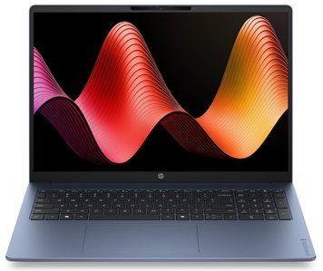 Ноутбук HP OmniBook 3 (D9LV6EA), Intel Core 5 120U / 16" / RAM 16 ГБ DDR5 / SSD 512 ГБ / Intel Graphics / Windows 11 Home / Синій