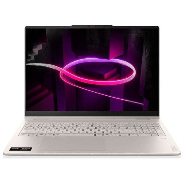 Ноутбук 2-в-1 Lenovo Yoga 7 (83TF003FRM), AMD Ryzen AI 5 435 / 16&Prime; / Touch / OLED / RAM 16 ГБ LPDDR5X / SSD 512 ГБ / AMD Radeon 840M / Без ОС / Сріблястий