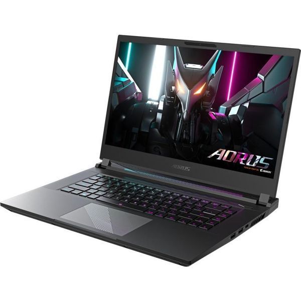 Ноутбук GIGABYTE Aorus 9KF (AORUS 15 9KF-E3EE383SH), 15.6" / 144Hz / Intel Core i5-12500H / RAM 8 GB / SSD 512 GB / RTX4060 / Windows 11 Home / Чорний