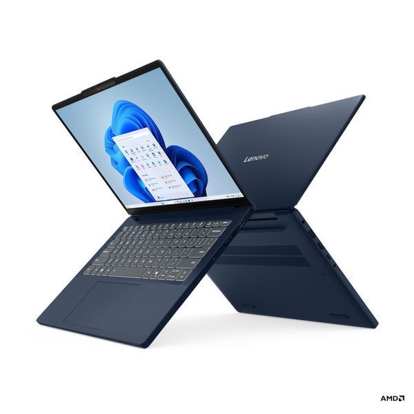 Ноутбук Lenovo IdeaPad Slim 3 (83K60097RM), AMD Ryzen 7 7735HS / 14&Prime; / OLED / RAM 8 ГБ DDR5 / SSD 1 ТБ / AMD Radeon 680M Graphics / Без ОС / Синій