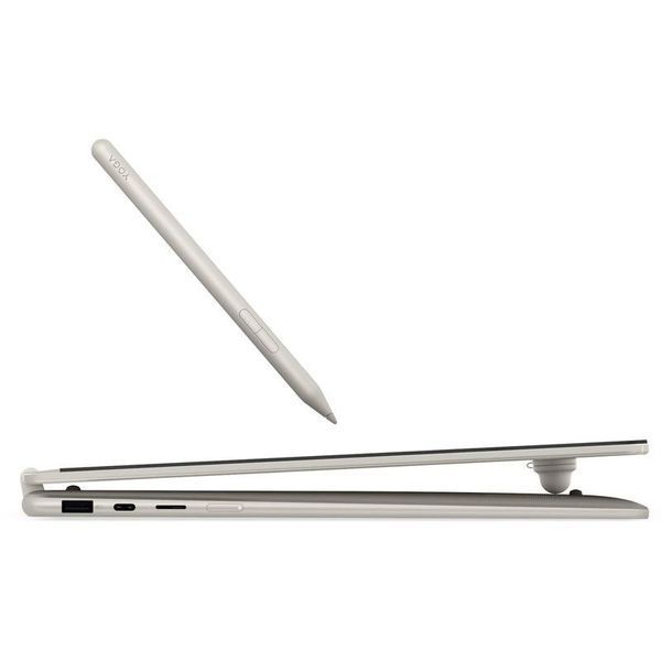Ноутбук 2-в-1 Lenovo Yoga 7 (83TF003FRM), AMD Ryzen AI 5 435 / 16&Prime; / Touch / OLED / RAM 16 ГБ LPDDR5X / SSD 512 ГБ / AMD Radeon 840M / Без ОС / Сріблястий