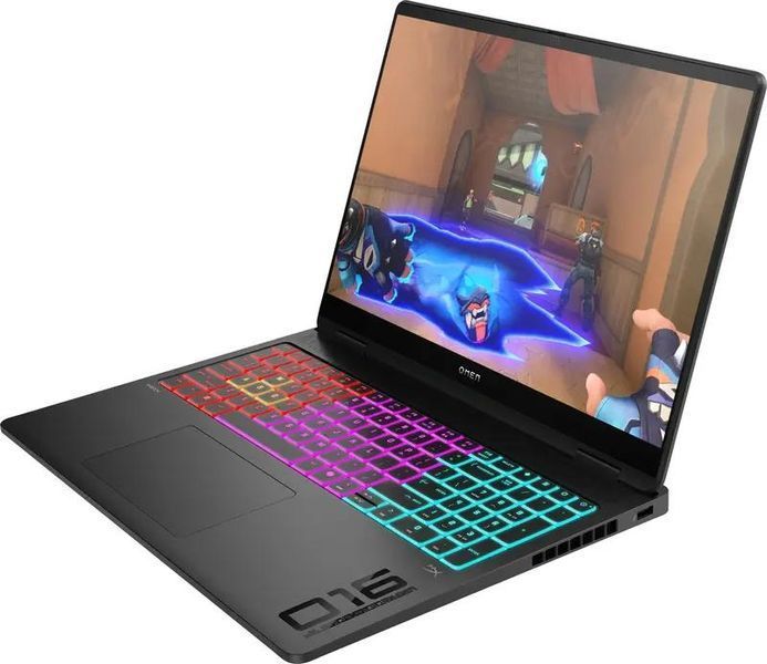 Ноутбук HyperX OMEN MAX 16 (DP6U5EA), AMD Ryzen AI 9 HX 475 / 16" / OLED / 240 Гц / RAM 32 ГБ DDR5 / SSD 512 ГБ / AMD Radeon 890M + RTX 5070 Ti / Без ОС / Чорний