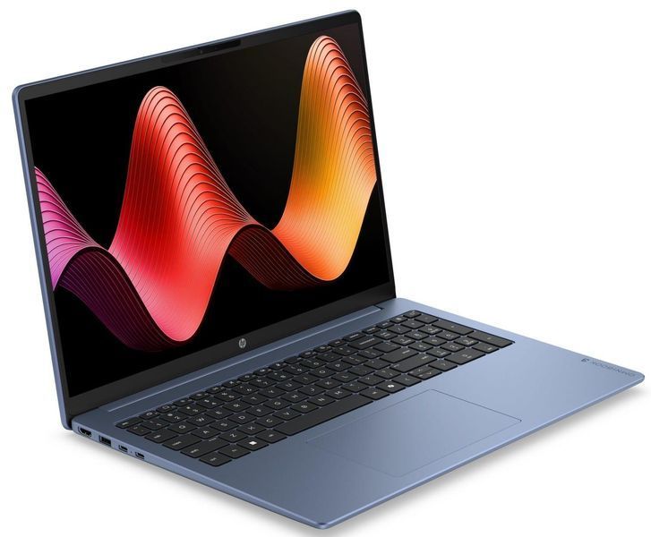 Ноутбук HP OmniBook 3 (D9LV6EA), Intel Core 5 120U / 16" / RAM 16 ГБ DDR5 / SSD 512 ГБ / Intel Graphics / Windows 11 Home / Синій