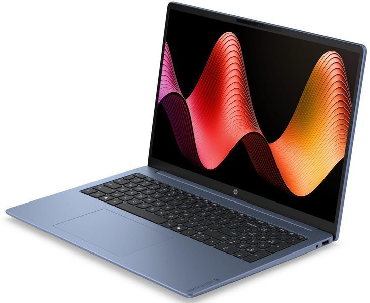 Ноутбук HP OmniBook 3 (D9LV6EA), Intel Core 5 120U / 16" / RAM 16 ГБ DDR5 / SSD 512 ГБ / Intel Graphics / Windows 11 Home / Синій