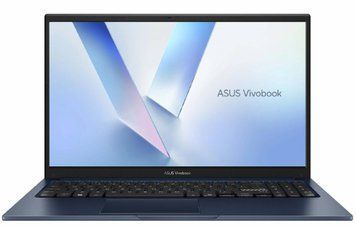 Ноутбук ASUS Vivobook 15 (X1504MA-BQ048W), Intel Core 5 320 / 15.6" / RAM 16 ГБ DDR5 / SSD 512 ГБ / Intel Graphics / Windows 11 Home / Синій