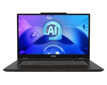 Ноутбук MSI VenturePro 17 AI (VENTUREPRO_17_AI_A1VEG-006XPL), Intel Core Ultra 7 155H / 17.3" / 144 Гц / RAM 16 ГБ DDR5 / SSD 1 ТБ / Intel Arc Graphics + RTX 4050 / Без ОС / Чорний
