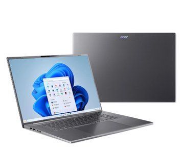 Ноутбук ACER Aspire 18 AI (NX.JZEEP.002), Intel Core Ultra 9 386H / 18" / 120 Гц / RAM 16 ГБ LPDDR5X / SSD 512 ГБ / Intel Graphics / Windows 11 Home / Сірий