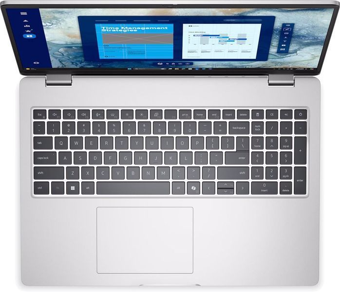 Ноутбук Dell Pro 16 (PC16250_FTU7265U32GB1TBW3Y-05), Intel Core Ultra 7 265U / 16&Prime; / RAM 32 ГБ DDR5 / SSD 1 ТБ / Intel Graphics / Windows 11 Pro / Сірий