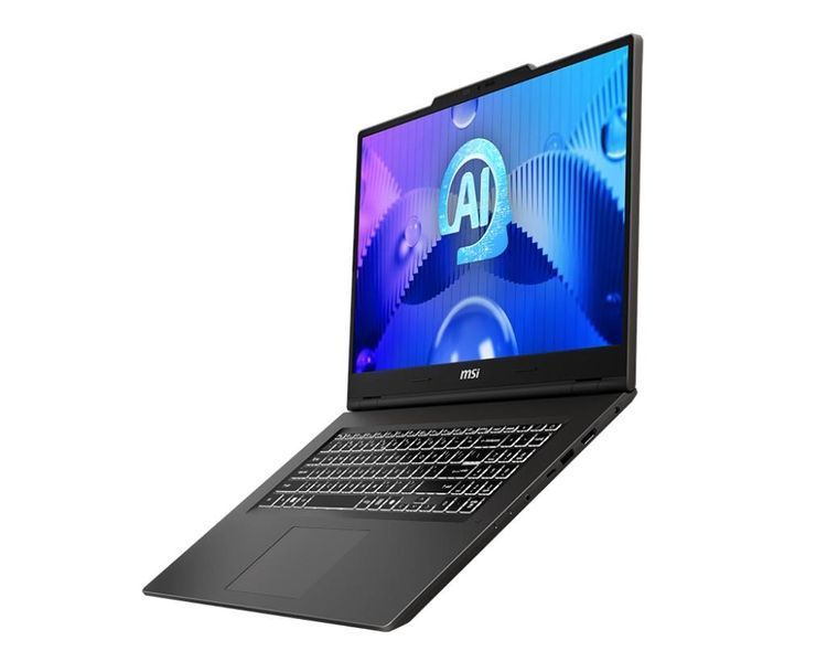 Ноутбук MSI VenturePro 17 AI (VENTUREPRO_17_AI_A1VEG-006XPL), Intel Core Ultra 7 155H / 17.3" / 144 Гц / RAM 16 ГБ DDR5 / SSD 1 ТБ / Intel Arc Graphics + RTX 4050 / Без ОС / Чорний