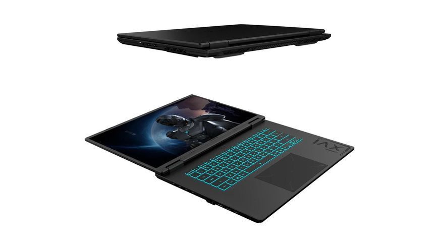 Ноутбук Gigabyte Gaming A16 (GAMING A16 3THK3EE893SH), AMD Ryzen 7 260 / 16" / 165 Гц / RAM 16 ГБ DDR5 / SSD 512 ГБ / AMD Radeon 780M + RTX 5050 / Windows 11 Home / Чорний