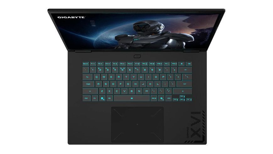 Ноутбук Gigabyte Gaming A16 (GAMING A16 3THK3EE893SH), AMD Ryzen 7 260 / 16" / 165 Гц / RAM 16 ГБ DDR5 / SSD 512 ГБ / AMD Radeon 780M + RTX 5050 / Windows 11 Home / Чорний