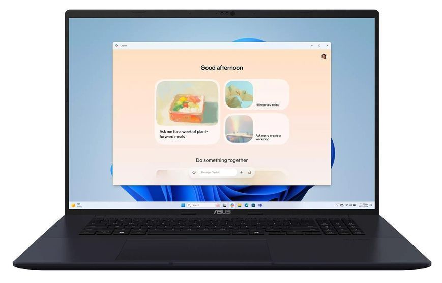 Ноутбук Asus Vivobook 18 (M1807GA-S8002W), 18" / IPS / 144Hz / Ryzen AI 5 430 / RAM 16 ГБ / SSD 512 ГБ / Windows 11 Home / Сірий