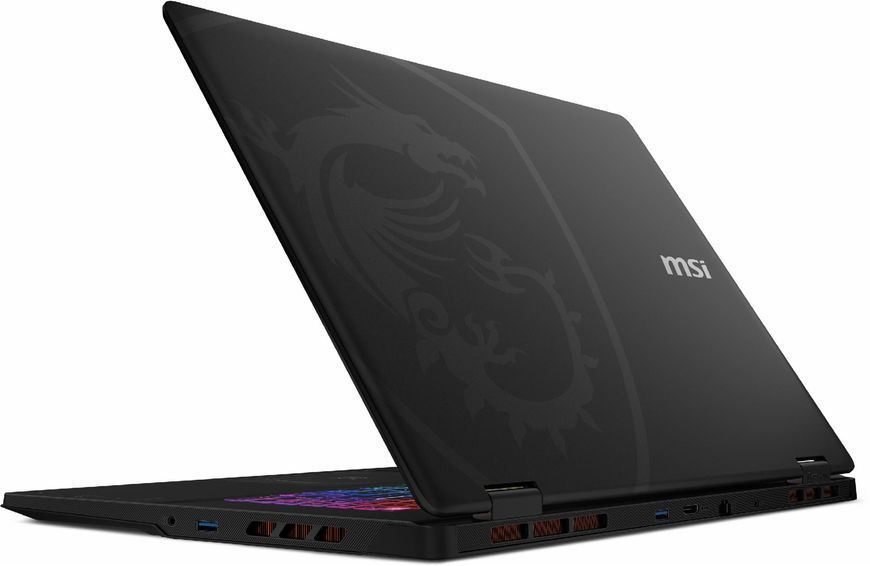 Ноутбук MSI Crosshair 18 HX AI (A2XWGXKG-078PL), Intel Core Ultra 9 275HX / 18" / 240 Гц / RAM 32 ГБ DDR5 / SSD 1 ТБ / RTX 5070 + Intel Graphics / Windows 11 Home / Чорний