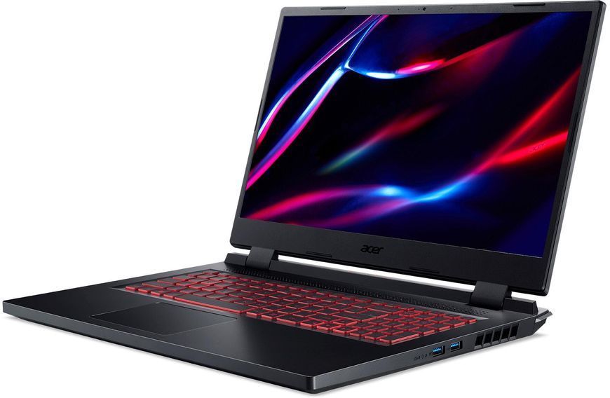 Ноутбук Acer Nitro 5 AN517-42 (NH.QG8EP.002), R5-6600H / 17,3&Prime; / RAM 8 ГБ / SSD 512 ГБ / GeForce RTX 3050 Ti / DOS / Сірий