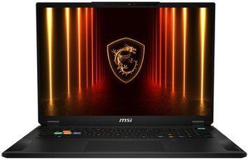 Ноутбук MSI Stealth 18 HX AI A2XWHG (A2XWHG-038PL), Ultra 9-275HX / 18&Prime; / RAM 32 ГБ / SSD 2 ТБ / GeForce RTX 5070Ti / Windows 11 Professional / Black