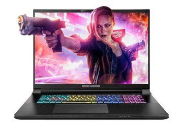 Ноутбук DREAMMACHINES RX5070TI, (RX5070TI-18PL21) 18" / 2560 x 1600px / 240Hz / Ultra 9-275HX / RAM 32 ГБ / SSD 1 ТБ / GeForce RTX 5070 Ti 12GB / Без ОС / Чорний