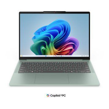 Ноутбук Lenovo IdeaPad Slim 5 (83S5003SRM), AMD Ryzen AI 7 450 / 14'' / OLED / RAM 16 ГБ DDR5 / SSD 1 ТБ / Intel Graphics / Без ОС / Зелений