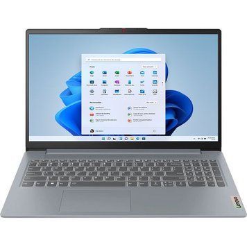 Ноутбук Lenovo IdeaPad Slim 3 15IAN8, (82XB008URM) UHD / RAM 8 ГБ / SSD 512 ГБ / Intel UHD Graphics / No OS / сірий