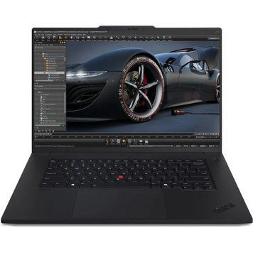 Ноутбук Lenovo ThinkPad P1 Gen 7 (21KVR31D9PB), Intel Core Ultra 7 165H / 16" / 165 Гц / RAM 32 ГБ LPDDR5X / SSD 4 ТБ / Intel Arc Graphics + RTX 4060 / Windows 11 Pro / Чорний
