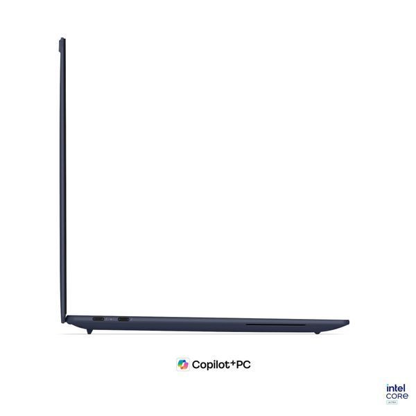 Ноутбук Lenovo Yoga Slim 7 Ultra Gen 11 Aura Edition (83QK0069PB), Intel Core Ultra X9 388H / 14" / OLED / 120 Гц / Touch / RAM 32 ГБ LPDDR5X / SSD 1 ТБ / Intel Arc B390 / Windows 11 Home / Синій