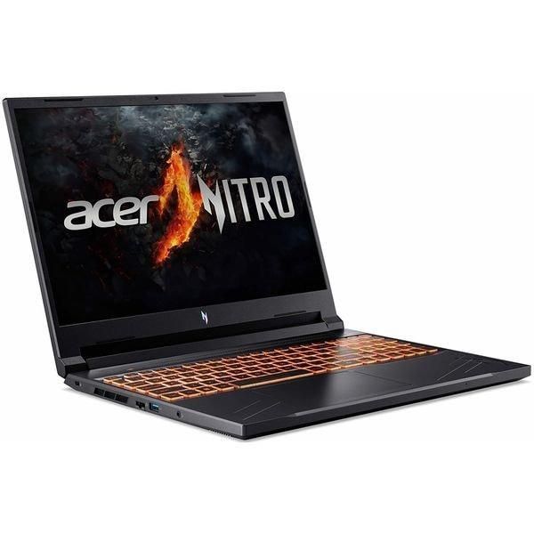 Ноутбук Acer Nitro V 16 ANV16-41 (NH.QRVEP.00L), R5-8645HS / 16&Prime; / RAM 16 ГБ / SSD 512 ГБ / GeForce RTX 4050 / DOS / чорний