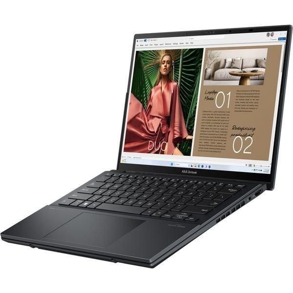 Ноутбук ASUS Zenbook Duo (UX8406CA-QL121W) 14" / 1920 x 1200px / OLED / Touch / 60Hz / Ultra 7-255H / RAM 32 ГБ / SSD 1 ТБ / Intel Arc Graphics / Windows 11 Home / Чорний