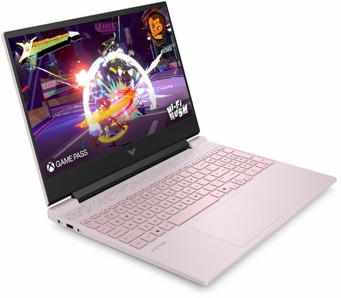 Ноутбук HP Victus 15 (C1LW6EA), 15.6" / 1920 x 1080px / IPS / 144Hz / i5-13420H / RAM 16 ГБ / SSD 512 ГБ / RTX 3050 6 ГБ / Windows 11 Home / Рожевий