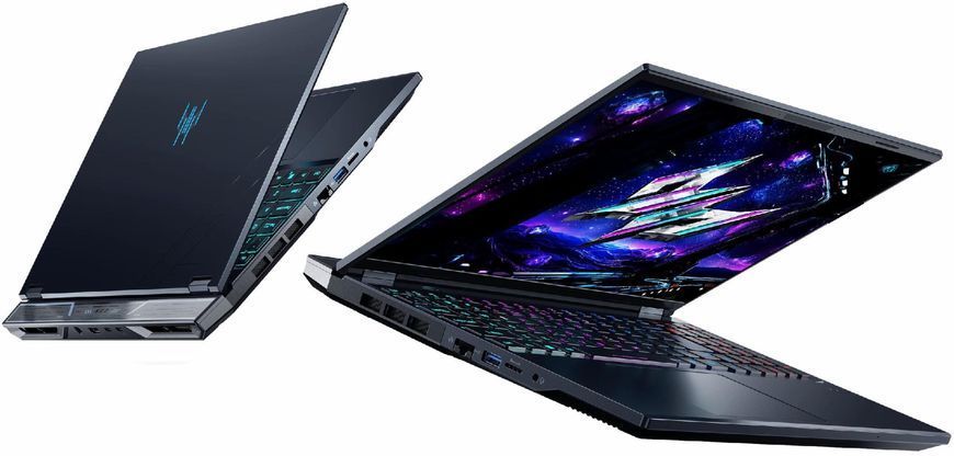 Ноутбук PREDATOR Helios Neo 16 AI PHN16-73-98EU (NH.QX2EP.003), Ultra 9-275HX / 16&Prime; / RAM 64 ГБ / SSD 1 ТБ / GeForce RTX 5070Ti / Windows 11 Home / Black