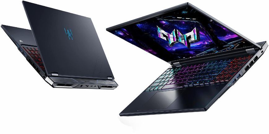 Ноутбук PREDATOR Helios Neo 16 AI PHN16-73-98EU (NH.QX2EP.003), Ultra 9-275HX / 16&Prime; / RAM 64 ГБ / SSD 1 ТБ / GeForce RTX 5070Ti / Windows 11 Home / Black