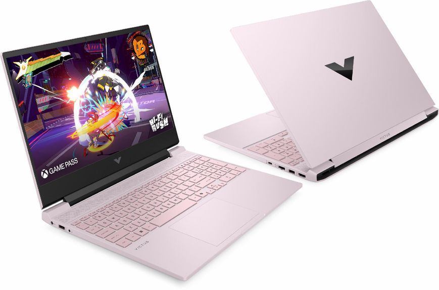 Ноутбук HP Victus 15 (C1LW6EA), 15.6" / 1920 x 1080px / IPS / 144Hz / i5-13420H / RAM 16 ГБ / SSD 512 ГБ / RTX 3050 6 ГБ / Windows 11 Home / Рожевий