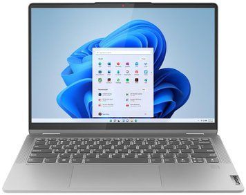 Ноутбук LENOVO IdeaPad Flex 5 14ABR8 82XX00 (82XX00K3PB), 14" / IPS / AMD Ryzen 7 7730U / RAM 16 ГБ / SSD 512 ГБ / Windows 11 Home / Сірий