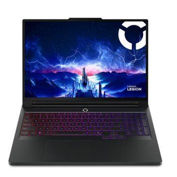 Ноутбук Lenovo Legion Pro 7 16IAX10H, (83F5004CRM) IPS / RAM 32 ГБ / SSD 1 ТБ / RTX 5080 / No OS / чорний