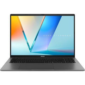 Ноутбук Asus Vivobook S16 (S3607VA-RP168), Intel Core 7 240H / 16" / 144 Гц / RAM 16 ГБ DDR5 / SSD 1 ТБ / Intel Graphics / Без ОС / Сірий