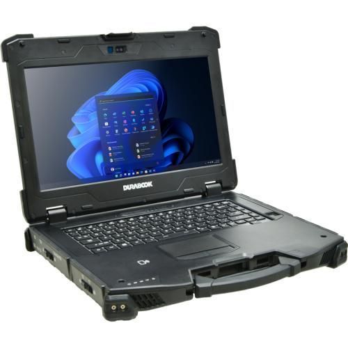 Ноутбук Durabook Z14I (Z14I-G3-BASIC_Z4K1Q2DAJBXX), Intel Core Ultra 5 125U / 14" / Touch / RAM 16 ГБ DDR5 / SSD 256 ГБ / Intel Graphics / 4G / Windows 11 Pro / Чорний