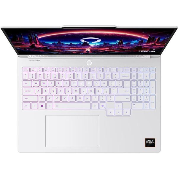 Ноутбук Lenovo Legion 7 16AGP11 (83Q8000YRM), AMD Ryzen AI 7 450 / 16&Prime; / RAM 32 ГБ / SSD 1 ТБ / GeForce RTX 5060 8 ГБ / Без ОС / Glacier White