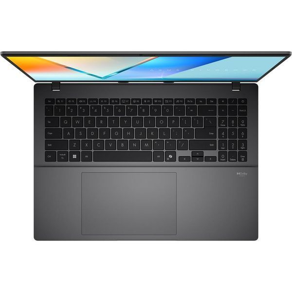 Ноутбук Asus Vivobook S16 (S3607VA-RP168), Intel Core 7 240H / 16" / 144 Гц / RAM 16 ГБ DDR5 / SSD 1 ТБ / Intel Graphics / Без ОС / Сірий